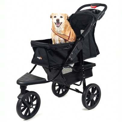 Mighor Carrinho de passeio para Pet, animal de estimação, cachorro, cão, gato de grande porte até 25 Kg