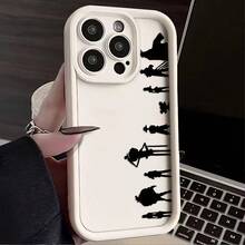 Funda de Teléfono Popular Anime "One Piece" para iPhone 17, 16e, 16, 15, 14, 13, 12, 11 Pro Max, Mini, Air, XR, XS, X, 7, 8 Plus - Funda Trasera de TPU Suave a Prueba de Golpes, Funda de Teléfono de Animal, Funda de Teléfono Linda, Funda de Teléfono Rectangular, Funda de Carga, Material de Alta Calidad, Adecuada para Jóvenes - Mezcla de color 1 - Ver 2