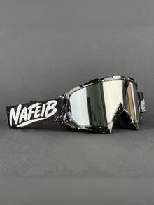 1 Par de Óculos Graffiti, Óculos de Proteção, Óculos de Ciclismo, Óculos de Esqui, Adequado para Todas as Estações, Presente de Férias