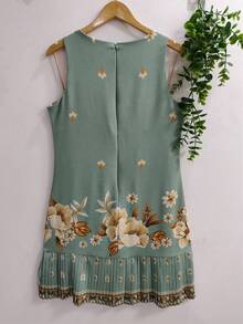 Women's Dress - Verde oliva 2 - Ver 2