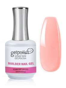15ml Pink Building Nail Gel Nail Polish For Strengthener Gel Extension Gel Base Coat In A Bottle Soak Off Uv Led Gel Nail Extension Nails - 粉色 - 查看 18