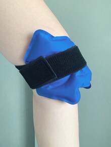 1pcsReusable Hot Cold Gel Pack For Knee Ankle Wrist - Adjustable Comfort Wrap - Flexible Support Pad For Joints - Multicolor - View 4