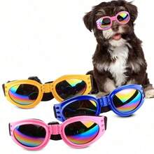 1pc Pet Foldable Sunglasses Uv Goggles For Dogs And Cats - Multicolor - View 4
