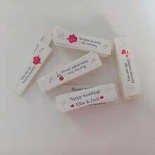 Customized Tags, Customized Heart-Shaped Tags, Customized Gift Tags, Customized Candy Tags, Suitable For Christmas, Wedding Season, Confession Season, Halloween, Customized Name Tags, Customize Your Name, Customized Gift Tags, Heart-Shaped Tags, Valentine's Day Tags, Wedding Tags, Confession Tags, Gift Tag Cards, Wedding Season, Christmas - Rectangular Heart Tag - View 5