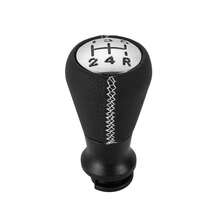 For Citroen C1 C3 C4 Peugeot 106 107 205 206 207 306 307 308 309 405 406 407 508 605 607 806 PU Leather Stitching 5 Speed Gear Shift Knob