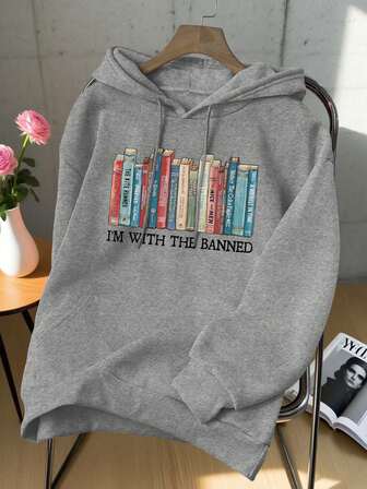 Fashionable Multifunctional Solid Color Plus Size Sportswear, Women's Plus Size Long Sleeved Drawstring Hoodie, Autumn And Winter Casual Plus Size Hoodie, Suitable For Daily Wear