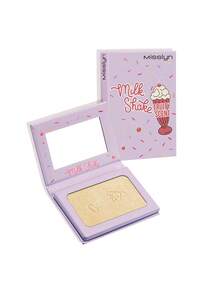 Misslyn Milk Shake Highlighter, Highlighter Powder Palette Makeup, Long Wear Brightening, Makeup Shimmer Illuminate Cosmetic, Champagne Gold & Silver Glitter Highlighter, Face Illuminator Highlighter, Shimmer - #02 - 查看 7