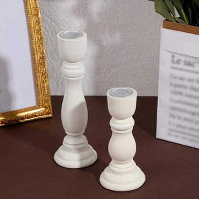 1 件/1 套罗马柱树脂烛台，复古风格烛台。适用于婚礼餐桌装饰、照片道具、装饰品、万圣节、幽灵、秋季、假日、冬季、假期、假日、房间装饰、礼物、浪漫婚礼、烛光晚餐、生日派对、派对晚宴、家庭餐桌装饰、金属柱烛台现代铁柱烛台餐桌中心装饰生日派对婚礼餐厅家居装饰礼品烛台。