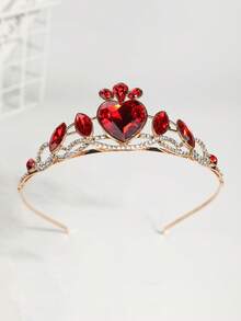 Bridal Crown Headpiece, Wedding Dress Accessories, Princess Birthday Crown Valentine's Day Accessories