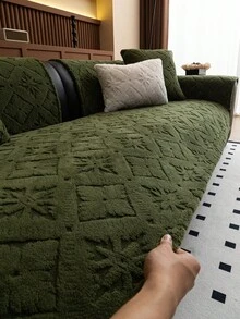Vỏ bọc ghế sofa sang trọng, mềm mại - Dày dặn, ấm áp, chống trơn trượt, phù hợp cho phòng khách, văn phòng, phòng ngủ - Có thể giặt máy, phù hợp với ghế sofa đơn đến 4 chỗ. - màu xanh lá - Xem 9