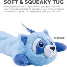 Outward Hound Scruffles Moose Plush Squeaky Dog Toy, Large - ColorG - 查看 5