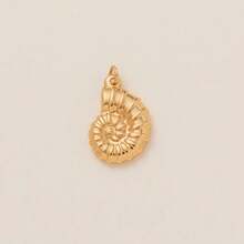 1pcINS 时尚海洋风水钻贝壳串珠小鱼龙虾螃蟹珊瑚枝吊坠，电镀18K金，适合DIY珠宝、项链、手链配件、耳环、钥匙扣、包包配件、女士珠宝配件、钱包配件、吊坠、DIY配件。女士珠宝礼物可送给妻子、母亲和女友佩戴。 - 彩色 - 查看 6