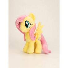 Hasbro Hasbro 我的小马驹 30 厘米毛绒玩具，官方正品暮光闪闪萍琪派小蝶彩虹冲刺毛绒玩具，适合女孩的柔软可拥抱毛绒玩具，适合女孩的理想生日假期可爱礼物 - 小蝶 - 查看 3