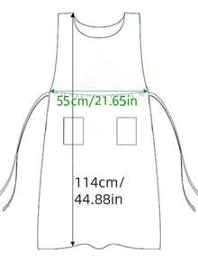 Aprons - Navy Blue - View 6