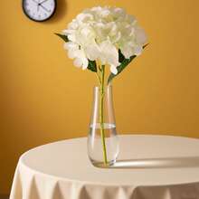 1/3/6pcs Artificial Hydrangea Flower Bouquet - Realistic Silk Hydrangea Flowers, Suitable For DIY Wedding Bouquets, Bridal Shower Decor, Home & Office Floral Arrangements (Living Room, Kitchen, Garden, Hotel), Mother's Day/Birthday/Valentine's Day Gift Recommendation, Room Decor, Home Decoration, Autumn Decor, Bedroom Accents, Halloween Decor, Wedding Ceremony