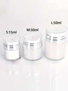 زجاجات مضخة هوائية بنمط الوردي القوس والقلب، حاويات مضخة هوائية للكريم، حاوية مرطب بمضخة، حاويات مستحضرات تجميل فارغة من الأكريليك مع مضخة، حاويات قابلة لإعادة التعبئة بحجم السفر مع غطاء لمرطبات سميكة، كريمات العناية بالبشرة، شفافة، منظم مستحضرات التجميل