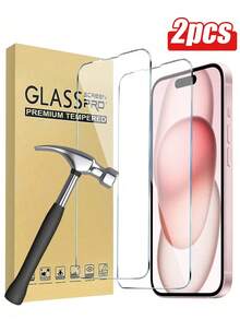 ZYSHI Tempered Glass Screen Protector, Essential For Screen Protection, Suitable For Daily, Office, And Home Use, Waterproof, Shockproof, Anti-Scratch, Anti-Fingerprint, Full Coverage - Clear - View 10