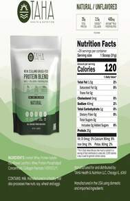 Taha Health &Amp; Nutrition Mind + Body Protein Blend – German Chocolate | 25g Protein From Whey &Amp; Collagen + 400mg Milk Phospholipids | Grass-Fed, Free-Range New Zealand Dairy | 2LB - Tên hương vị B - Xem 4