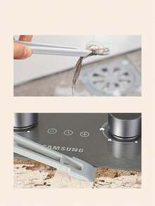 1个三合一多功能清洁刷，带旋转刷头、可重复使用的塑料手柄、360° 清洁范围、手动操作、无需充电、便携式缝隙清洁器，适用于浴室和厨房瓷砖、墙壁、地板、浴室、客厅、厨房、窗户，是秋冬季理想的清洁工具。