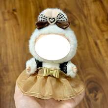 17CM Fashion Bow Princess Dress Outfit, Compatible With LABUBU Doll Accessories (Doll Not Included) - Multicolor - View 5