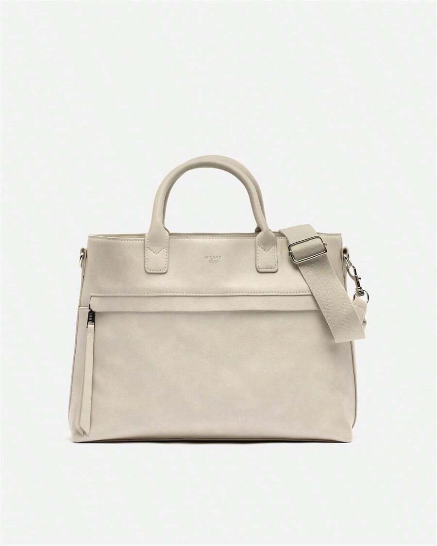 Misako Women Arm Bags - Beige - View 1