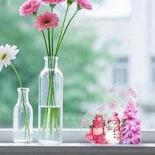 1 Stück Weihnachts-Acrylplakette, Schneemann Weihnachtsbaum Geschenkbox Muster Design Tischdekoration für Zuhause, Büro oder als Geschenk, festliche verschneite Szene mit Frohe Weihnachten Text Weihnachtsdekoration