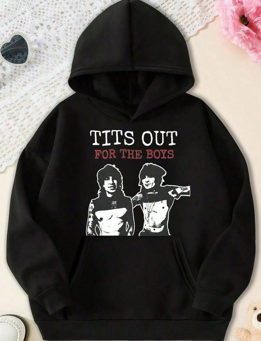 2026Hoodie Uicideboy Collage:Grunge Printed Rap Hoodie,Gift For HalloweenLoose And Comfortable-Celebraciones Navideñas - Black 2 - 查看 1