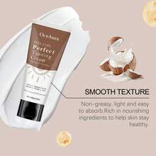 Oceaura Perfect Skin Care Self Tanning Cream - Long-Lasting Moisturizing Prevent Drying Hydrating Sunless Even Tanning Natural Glow Streak-Free Enhance Soft Smooth Texture Non-Greasy - 100g - 棕色 - 查看 7