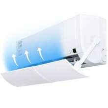 Retractable Air Conditioner Air Deflector, Universal Scalable Air Conditioning Deflector Air Diverter Cover Telescopic Anti- Wind Baffles Anti Direct Blowing Windshield Wind Guide