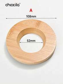 choxila 1pc Coffee Filter Stand, Pour Over Filter Cup Stand, Cone Coffee Dripper Holder Rack, Wooden Filter Cup Holder, Suitable For V-Shaped Filter Cup Back To School - Wooden Stand - View 12