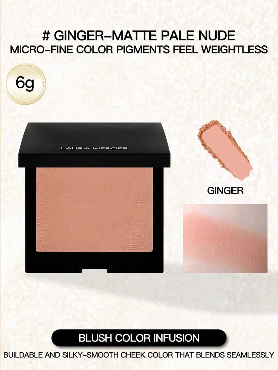 Laura Mercier BLUSH COLOR INFUSION CHAI/GINGER/ROSE/GUAVA/FRESCO 6g - 6g-almond Roasted Milk - View 1