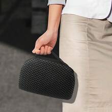 Foldable Gel Cushion Travel, Portable Chair Cushion Of Airy Cooling Gel, Honeycomb Cushion Stadium & Park, Portable Chair Cushion Pressure Relief (0.9-Inch Thick, Black) - Dày 0,9 inch (Đen) - Xem 10