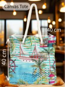 This Summer's Must-Have Bag! – Rope Handle Shoulder Bag | 40x40 Cm | Made In Turkey