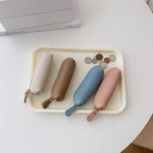 Mini Coin Purse Decor For Bags Cute Zipper Coin Pouch Japanese Ins Style PU Leather Small Wallet For Women Wallet Mini Wallet Purse Wallet Y2K Coin Wallet Money Wallet - Multicolor - View 3