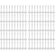 Cucharas Medidoras, 100 Piezas 2ml/1g Juego de Cucharas Medidoras Plástico, Cuchara de Mango Largo, Juego de Cucharas Medidoras de Cucharada Pequeña, Inastillable, Libre de BPA - 1 - Ver 1