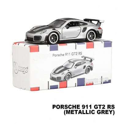 Burago Officially Authorized 1/64 Scale Multi-Brand Alloy Diecast Mini Car Models - Mercedes-Benz///Cadillac/Chevrolet | Desk Decor & Birthday Gift For Men