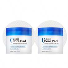 KOEC 70pcs Zero Pore Cotton Pads, Dual-Texture Facial Cleansing Pads Infused With AHA Lactic Acid And BHA Salicylic Acid, Effectively Removes Dead Skin Cells And Refines Pores, Suitable For All Skin Types - Blue - View 8