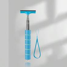 1pc Multi-Functional Car Rear View Mirror Extendable Windshield Wiper, Rain Scraper, Windshield Cleaning Brush - Multicolor - View 17