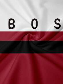 男士印花短袖和裤子套装，春/秋/夏 - 紅色 - 查看 4