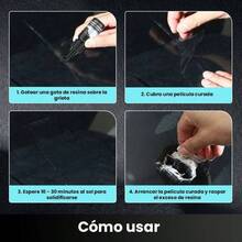 2 PCS Windshield Crack Repair Kit, Nuevo Lquido Reparador de Grietas en el Parabrisas del Coche, Eficaz y Duradero, sin Mantenimiento repetido, Puede Proteger Mejor el Vidrio - inicial - Ver 6