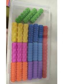 4pcs/14pcs/24pcs/28pcs New Silicone Textured Pencil Grips (Random Color Delivery)