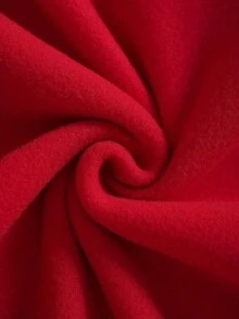 Estilo de  Oscura, Sudadera con Capucha para Hombre con Estampado de Patrón de Elemento Visual Único y Misterioso - Rojo - Ver 5
