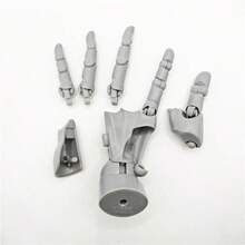 New Ultra-Soft Articulated Right Hand Model, 1/2 Knuckle Movable, Painting Mannequin, Posable Doll, Birthday/Christmas/Halloween Gift, Perfect Present - Multicolor - View 11