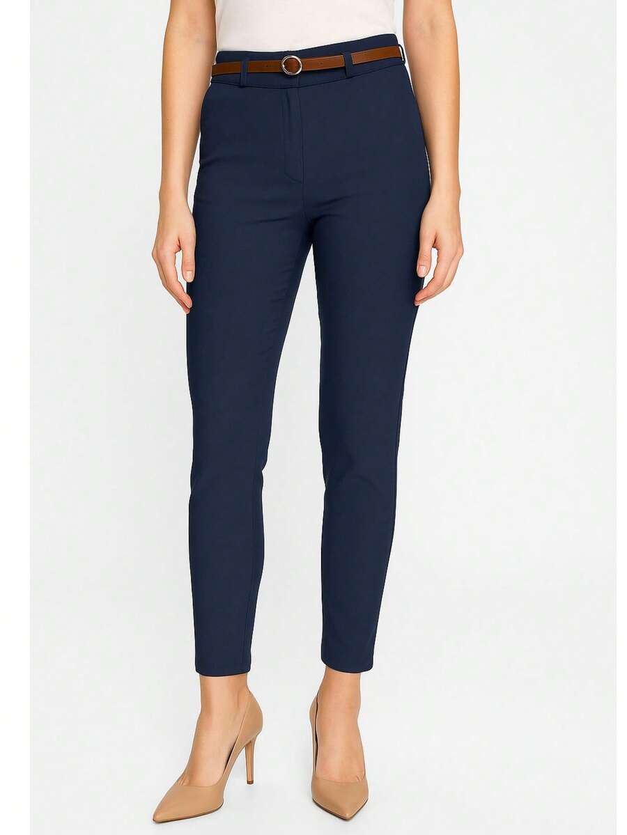 Pantalón de Vestir para Dama - Azul Marino - Ver 1