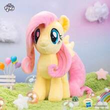 Hasbro Hasbro 我的小马驹 30 厘米毛绒玩具，官方正品暮光闪闪萍琪派小蝶彩虹冲刺毛绒玩具，适合女孩的柔软可拥抱毛绒玩具，适合女孩的理想生日假期可爱礼物 - 小蝶 - 查看 7