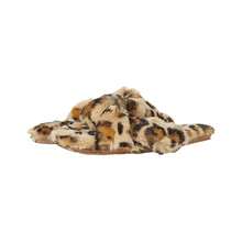 Madewell Crisscross Slippers Womens US 6 Brown Leopard Faux Fur Slip On JOBB1984 - 棕色 - 查看 4