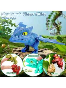 1/3/5/12 piezas Modelo de animal dinosaurio, Juguete de dinosaurio para morder el dedo, Modelo de animal novedoso, Decoración de dinosaurio, Exhibición de colgante, Decoración de habitación, Juguete de dinosaurio, Regalo de dinosaurio, Modelo de dinosaurio con múltiples articulaciones móviles, Juguete antiestrés, Adecuado para Halloween, Pascua, Navidad, Cumpleaños, Acción de Gracias, Fiesta