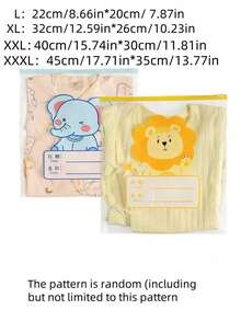 10/20 حبة أكياس سوستة الأم والطفل أكياس منطقية ملبس الروضة أكياس فرز الملابس أكياس لتخزين الملابس أكياس صنبور زيبلوك، هدية عيد الحب