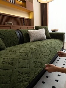 Vỏ bọc ghế sofa sang trọng, mềm mại - Dày dặn, ấm áp, chống trơn trượt, phù hợp cho phòng khách, văn phòng, phòng ngủ - Có thể giặt máy, phù hợp với ghế sofa đơn đến 4 chỗ. - màu xanh lá - Xem 8