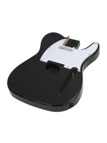DIY 6 String TL Style Electric Guitar Kits With Mahogany Body Accessories Black - mặc định - Xem 7